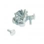 Carriage bolt 5X16 Galvanized Din 603