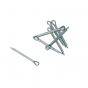 Split pin 2X18MM Galvanized Din 94