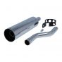 Exhaust Silencer Chrome Uni Jamarcol