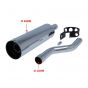 Exhaust Silencer Chrome Honda MT Jamarcol