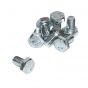 Hex bolt M8X10 Galvanized Din 933