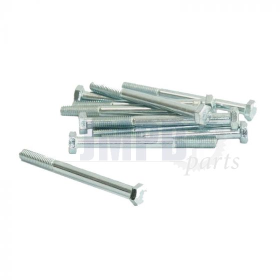 Hex bolt M6X75 Galvanized Din 931