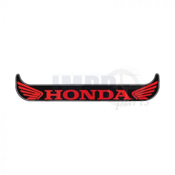 Sticker License plate holder Wide Honda