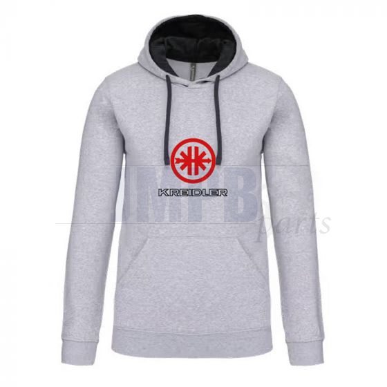 Sweater Kreidler Hoodie Grey