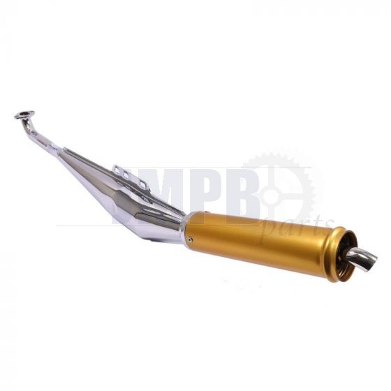 Exhaust Puch Maxi Chrome Gold