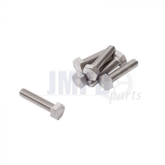 Hex bolt M6X35 Stainless Steel Din 933