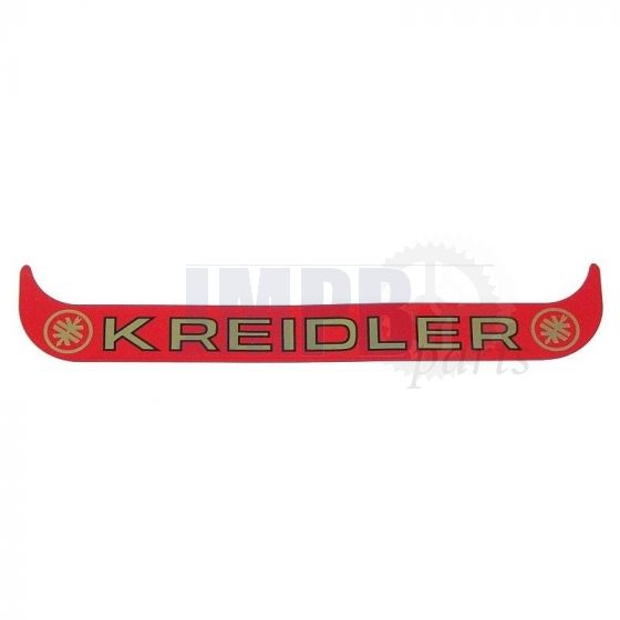 Sticker License plate holder Wide Kreidler