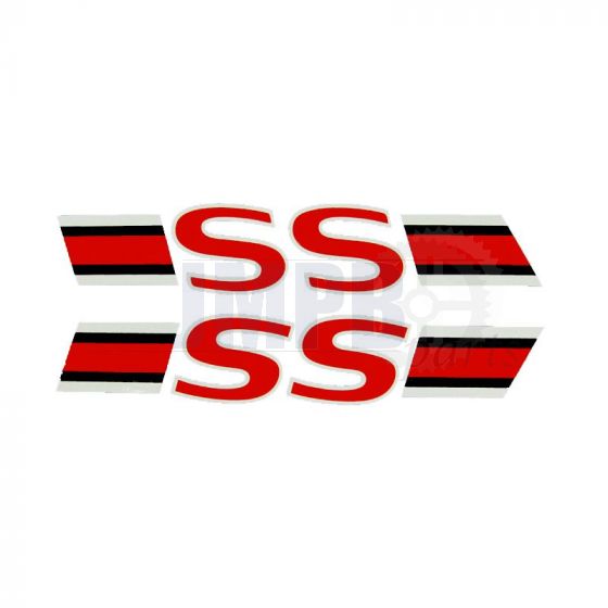 Stickerset SS Red/Black Yamaha FS1