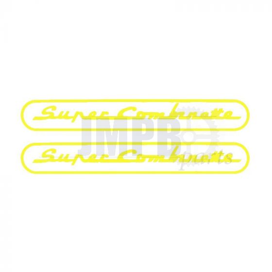 Sticker Zundapp Super Combinette 2 Pieces