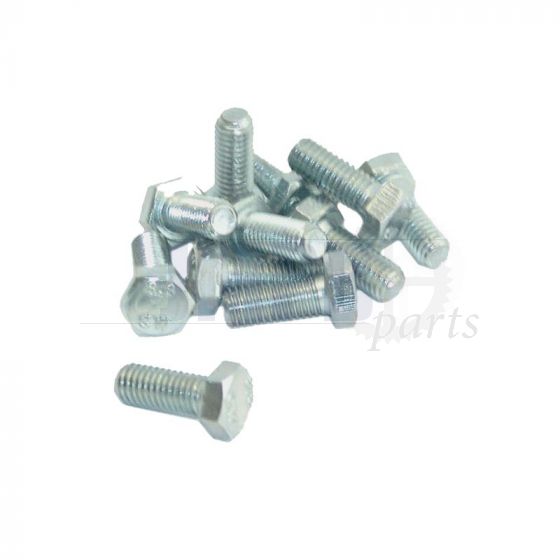 Hex bolt M8X16 Galvanized Din 933