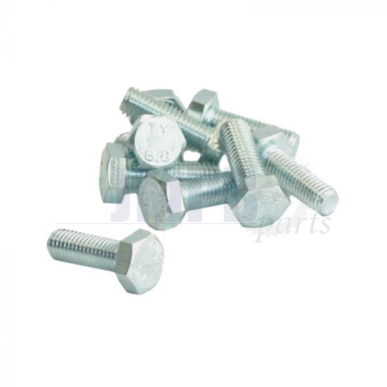 Hex bolt M10X25 Galvanized Din 933