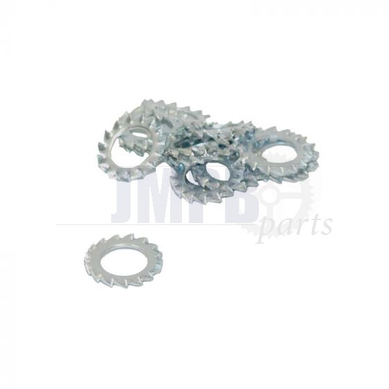 M6 Lock washer Galvanized Din 6797A