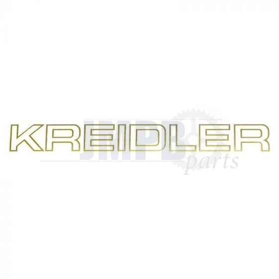 Sticker Kreidler Gold 200MM a piece