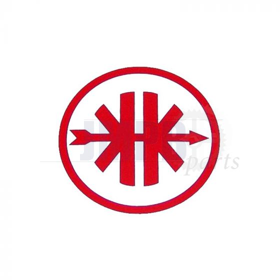 Transfer KK Logo Kreidler - Red - 45MM