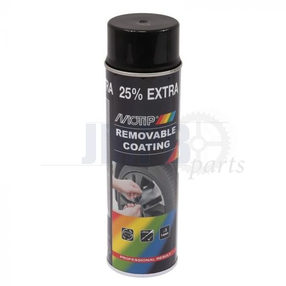 Motip Sprayplast Black Gloss - 500ML