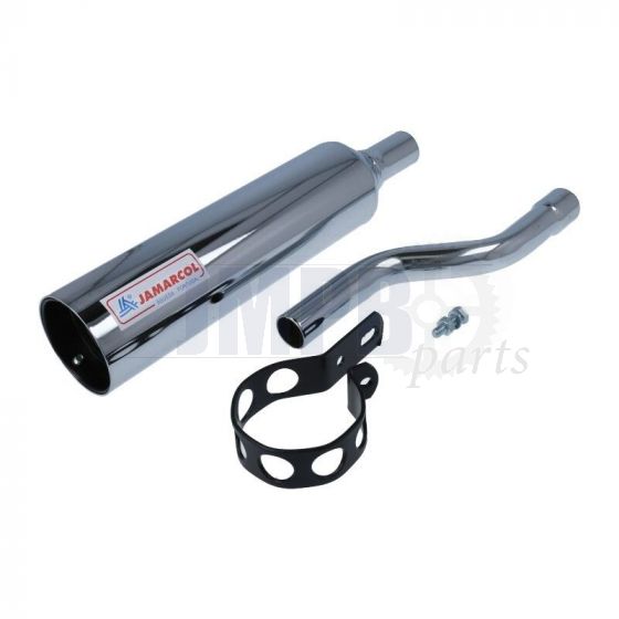 Exhaust Silencer Chrome Uni Jamarcol