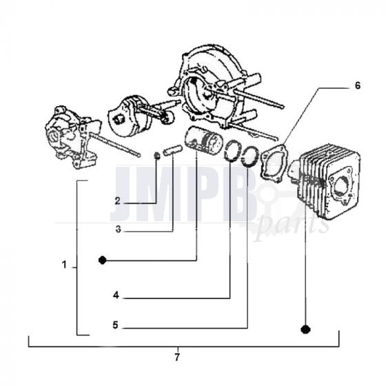 Cylinder Vespa Ciao