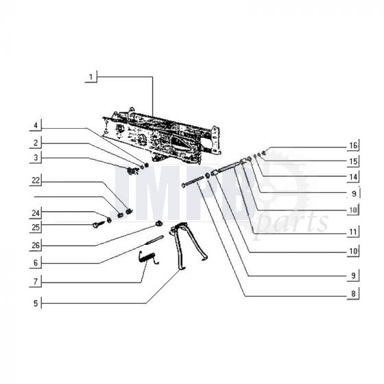 Swingarm Gilera Citta