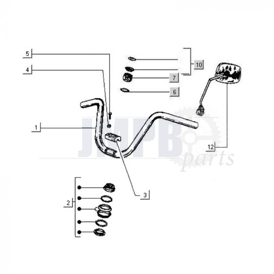 Handlebar Gilera Citta