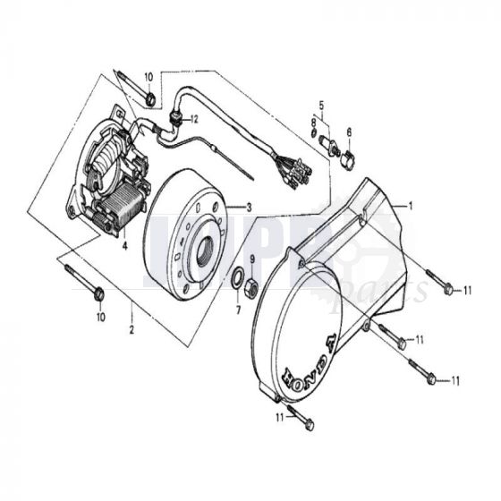 Ignition Honda MT50