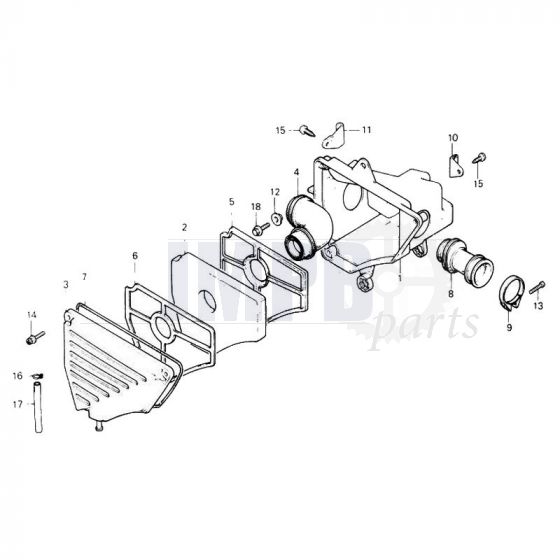 Airfilter Honda MT50