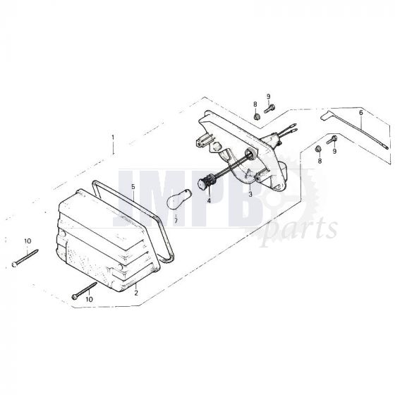 Taillight New Model Honda MT50