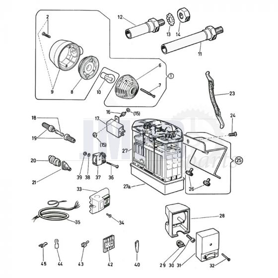 Electronics Puch Monza