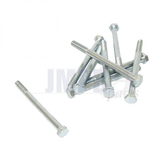 Hex bolt M8X105 Galvanized Din 931