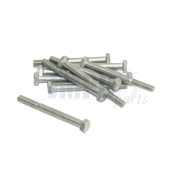 Hex bolt M6X60 SS Din 931