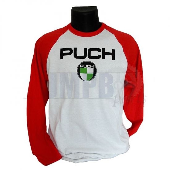 Long Sleeve Shirt Puch Red/White