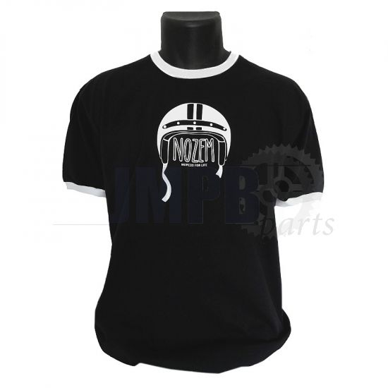 T-Shirt Nozem Black/White