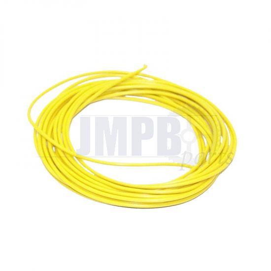 Electrischen Kabel 3 Mtr Verp. - 1.0MM² Yellow