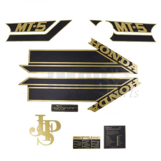 Stickerset Honda MT5 JPS Gold