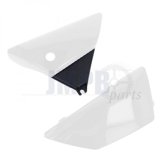 Side panel set White Yamaha DT50/80MX