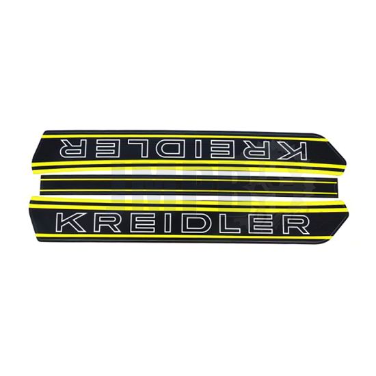 Tank Stickers Kreidler Black/Yellow