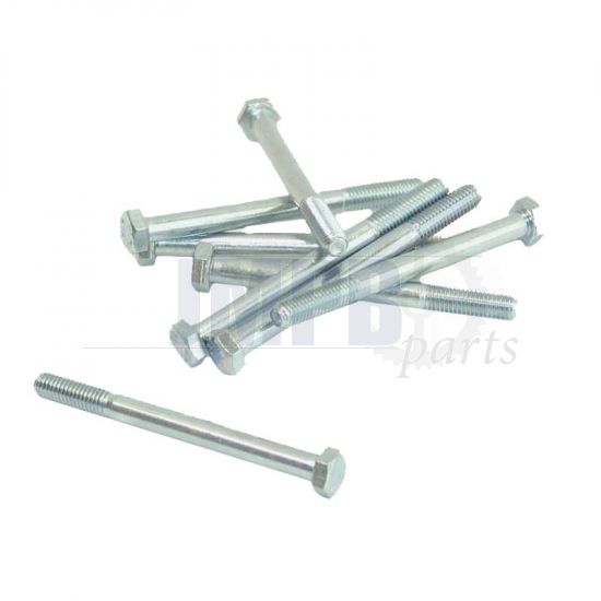 Hex bolt M8X90 Galvanized Din 931