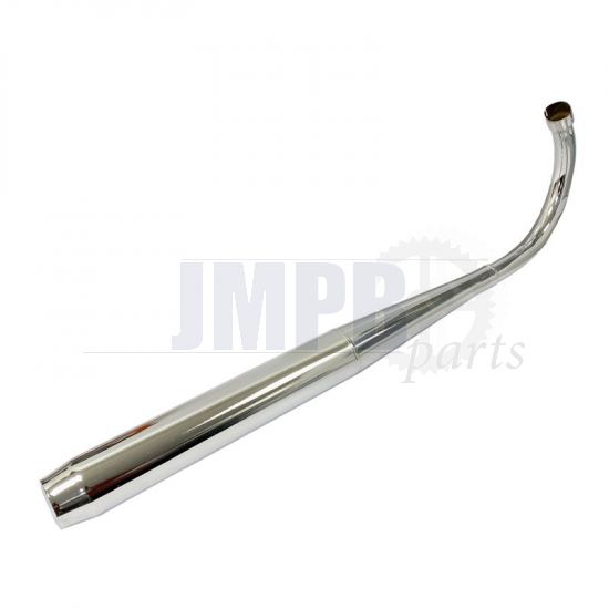 Exhaust 36MM Zundapp Single Nod Chrome