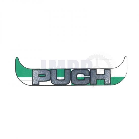 Sticker License plate holder Small Puch Silver