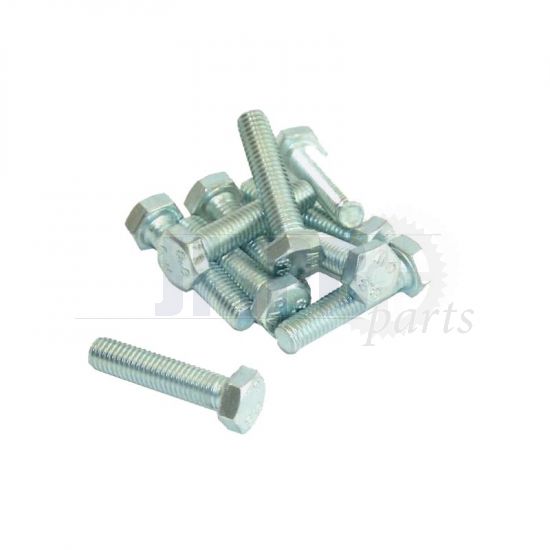 Hex bolt M8X40 Galvanized Din 933