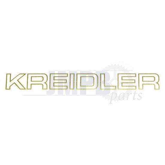 Sticker Kreidler Gold 200MM a piece