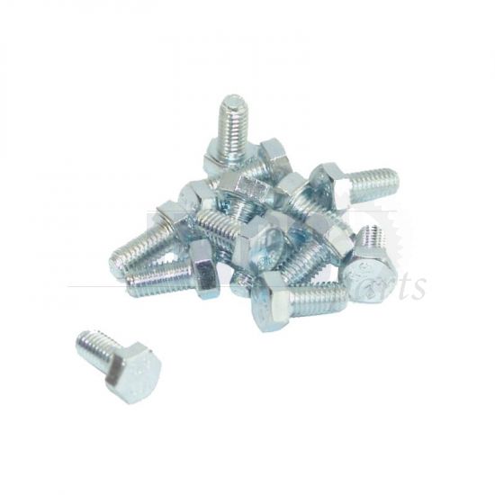 Hex bolt M5X16 Galvanized Din 933