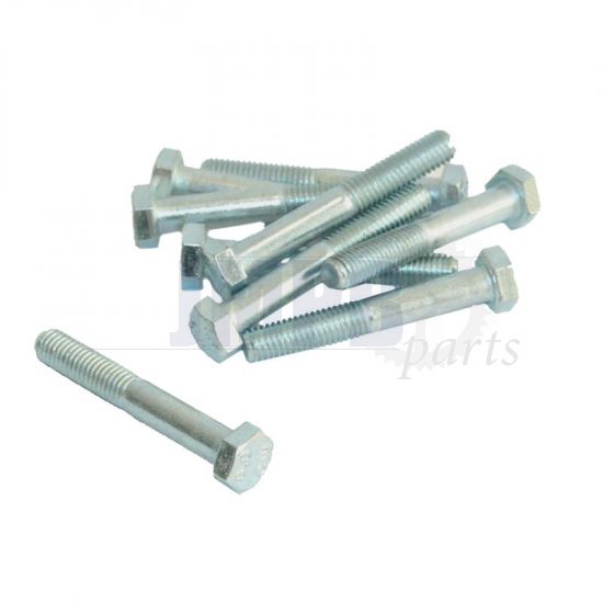 Hex bolt M8X65 Galvanized Din 931