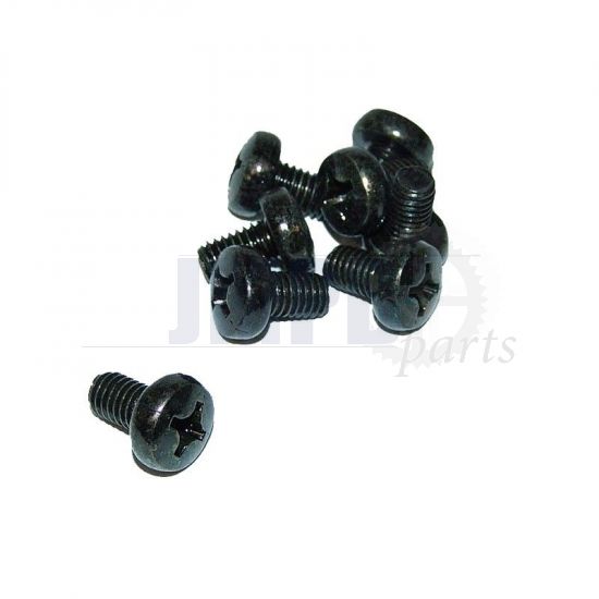 Cylinder screw Black M6X10 Din 7985H