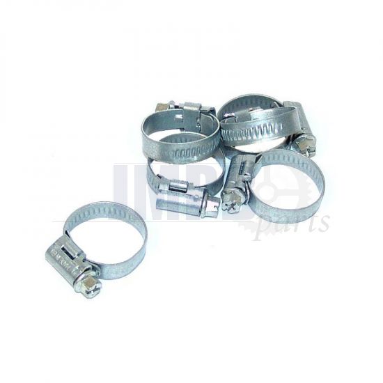 Hose clamp Galvanized 16-27MM Maxxfast