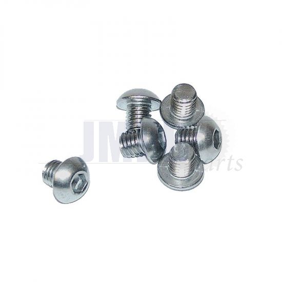 Low head screw M8 X 8 Allen RVS