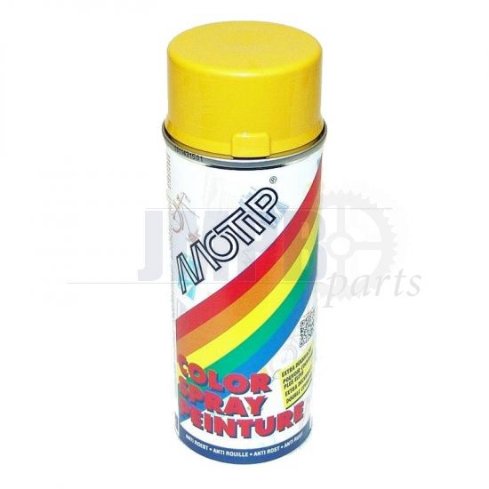 Motip Alkyd Aerosol RAL 1004 Gold Yellow - 400ML