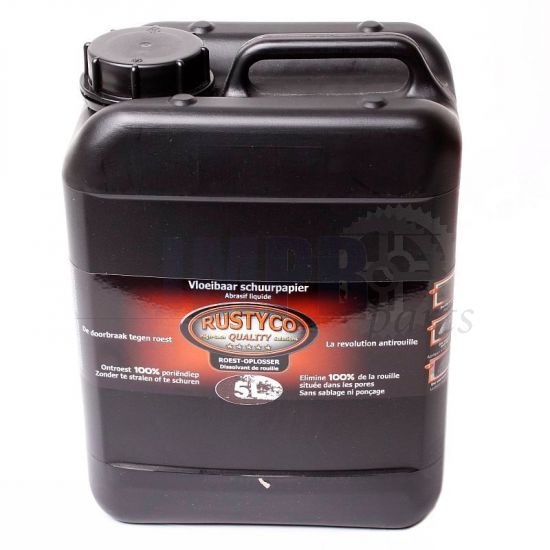 Rustyco Rust remover Gel - 5 Liter