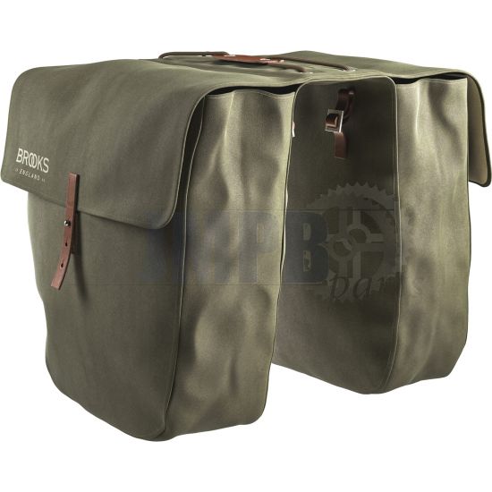 Brooks Bricklane Panniers Sage Green/Honey