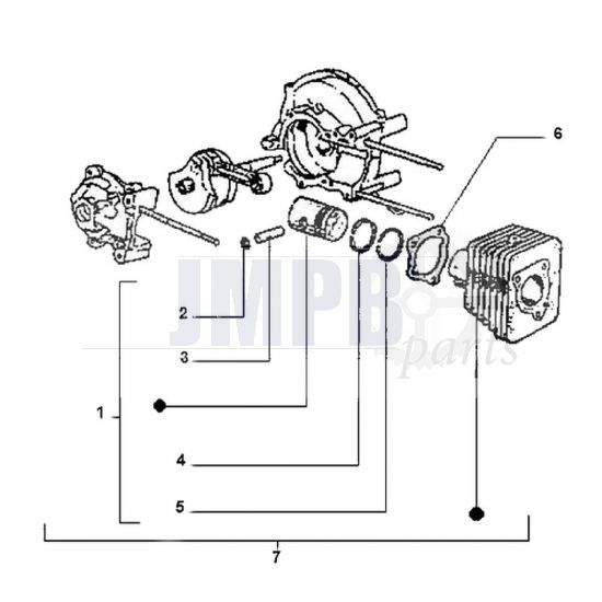 Cylinder Gilera Citta