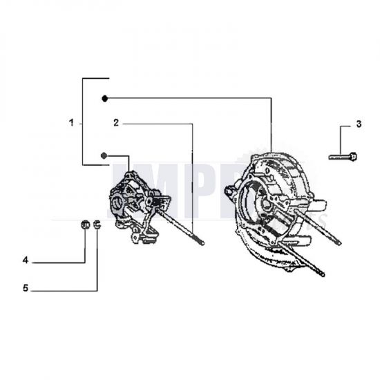 Crankcase Gilera Citta